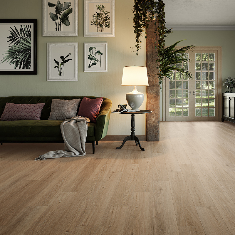 Кварцвинил Invictus Primus Dryback Plank Sherwood Oak - Mink