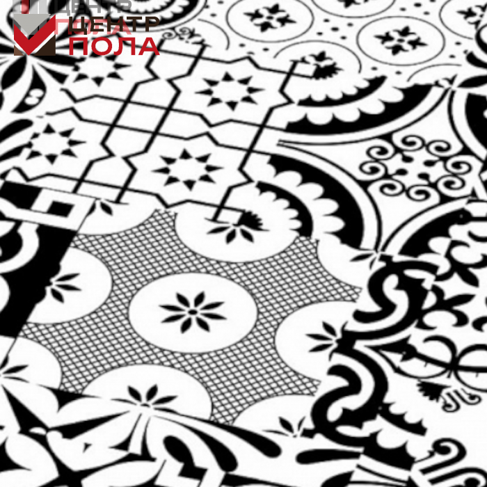 Ламинат Falquon Quadraic Q002 Black & White