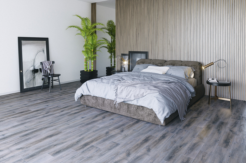 Кварцвинил Fargo Comfort 366-1 Дуб Дакота градиент