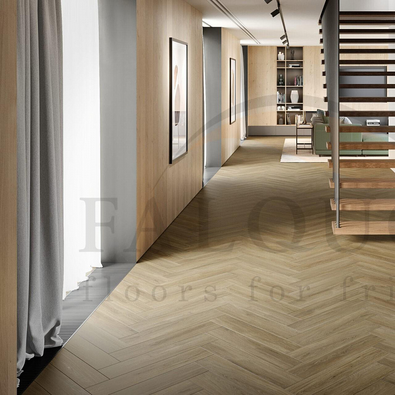 Кварцвинил The Floor Herringbone P6003 Calm Oak HB