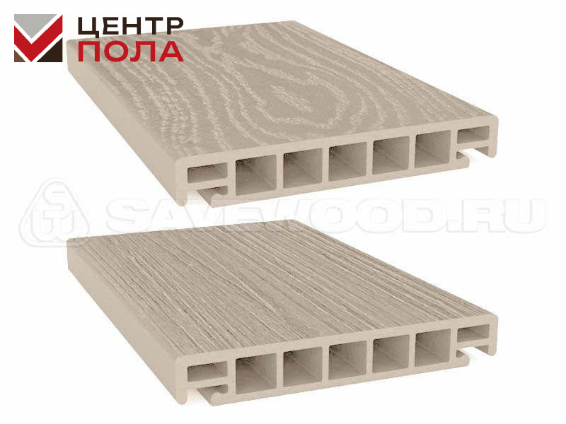 Террасная доска Savewood Salix (S) Бежевый