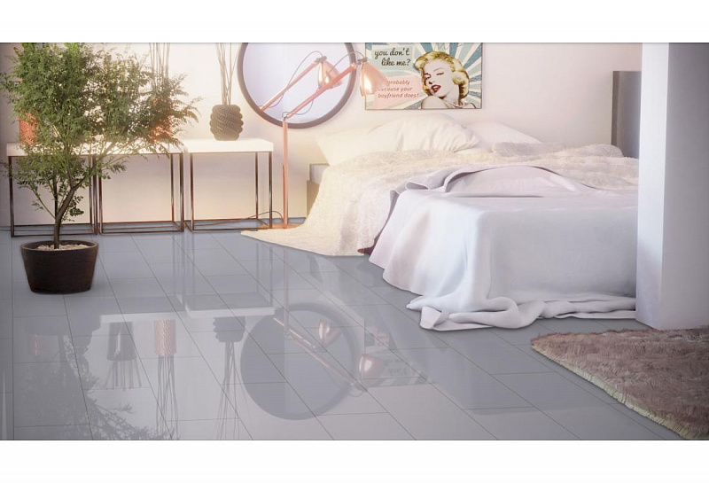 Ламинат Falquon Blue Line Uni D3550 Uni Grey 4V HG