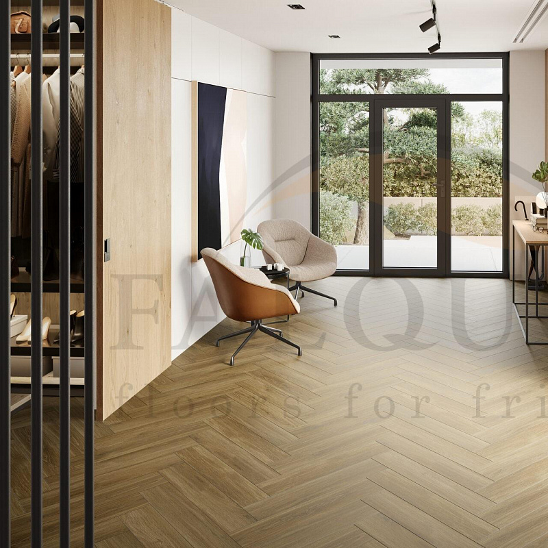Кварцвинил The Floor Herringbone P6003 Calm Oak HB