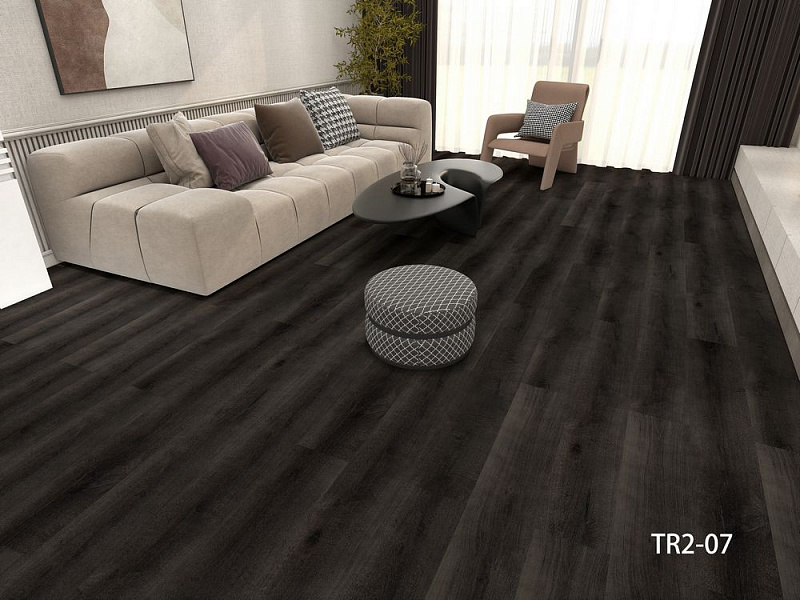 Кварцвинил Aspen Floor Trend TR2-07 Дуб Оникс