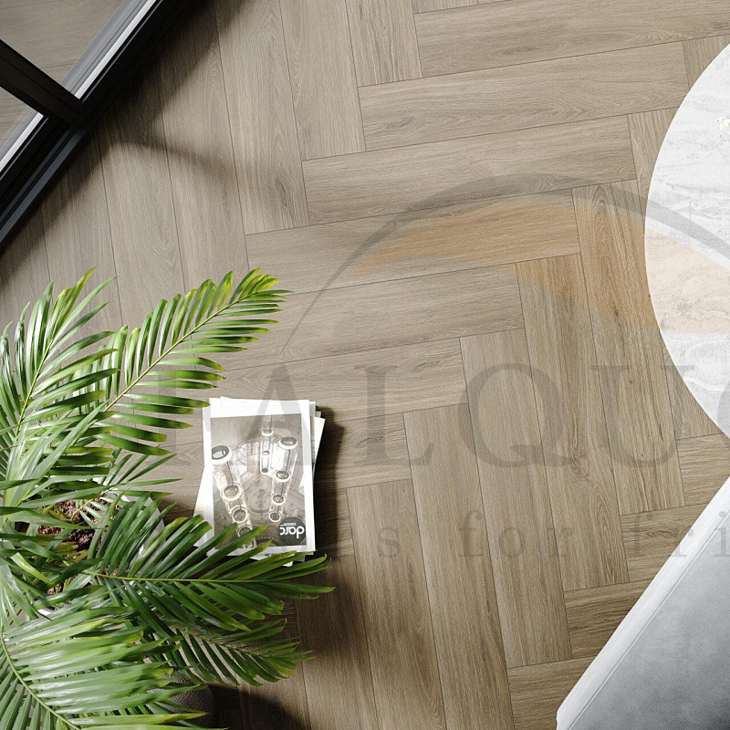 Кварцвинил The Floor Herringbone P6002 York Oak HB