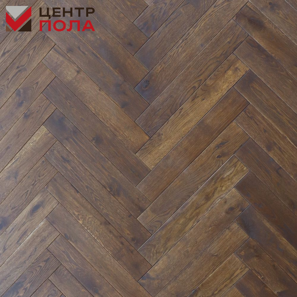 Инженерная доска Polarwood Herringbone Дуб Карибы