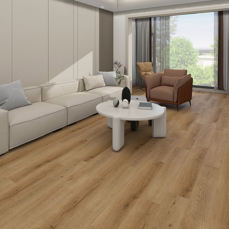 Кварцвинил Floorwood SPC Synchro 6403 Дуб Флавио Золотой