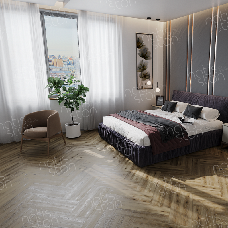 Кварцвинил NatisSton Rubis 5003-01 Kvitegga