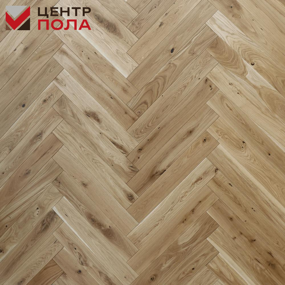 Инженерная доска Polarwood Herringbone Дуб Балканы