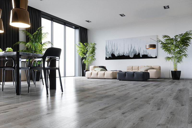 Кварцвинил Fargo Comfort XXL DL1602  Дуб Каменный Берег градиент