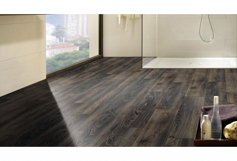 Ламинат Falquon Blue Line Wood D3686 Каньон Дуб Черный