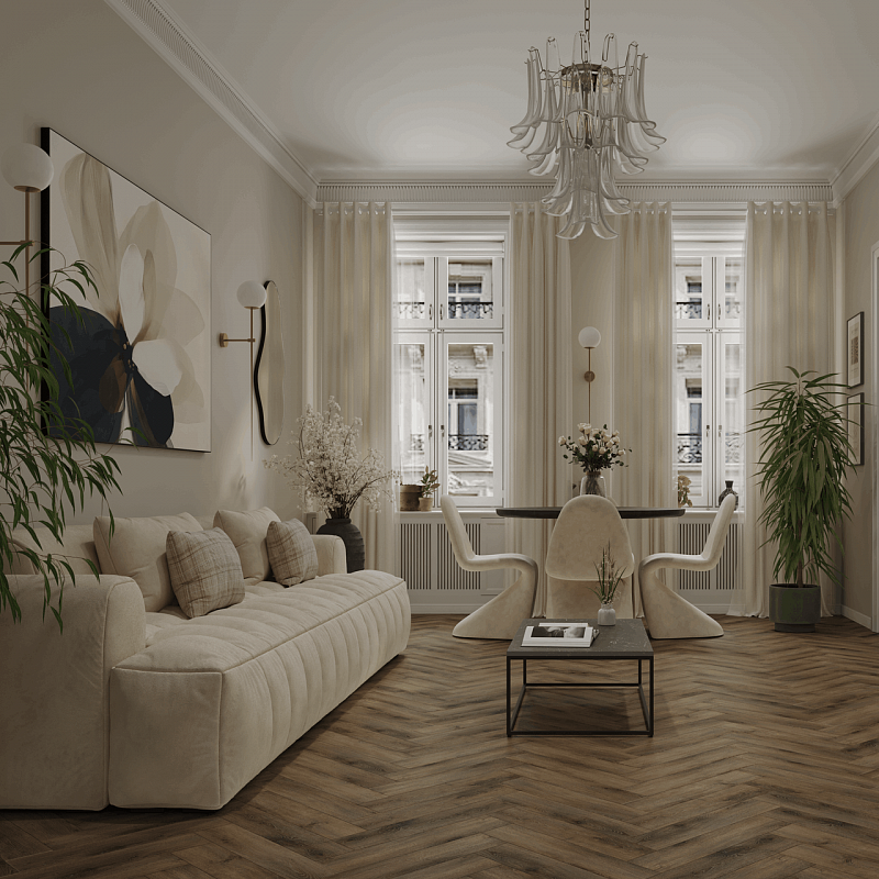 Кварцвинил Ensten Valland Parquet ECO 103-20 Мальта